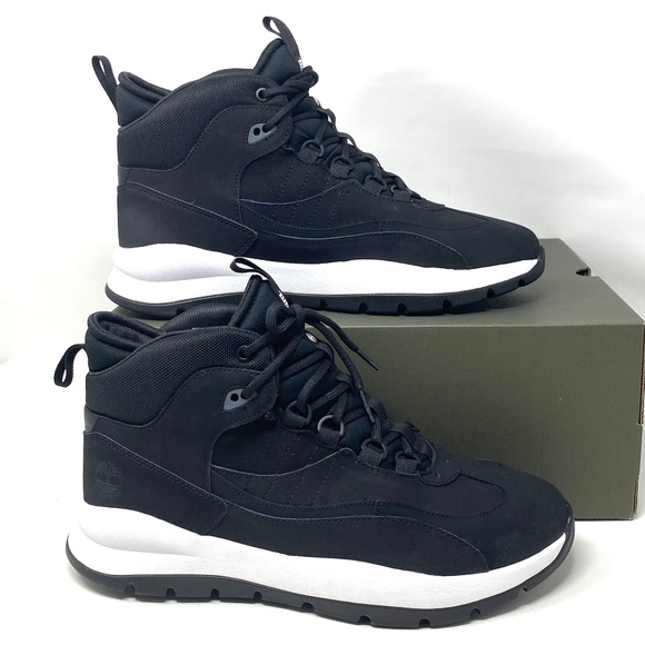 Timberland Other - Timberland Boroughs Project Waterproof Mid Black Nubuck Men Boots TB 0A2DTW 001